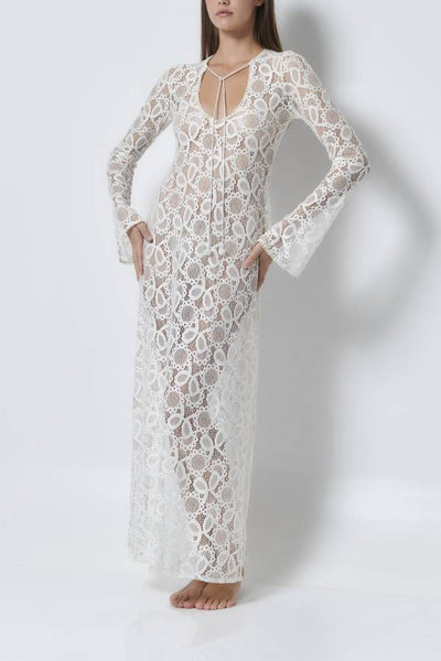 Juliet | Crochet Lace Maxi Dress