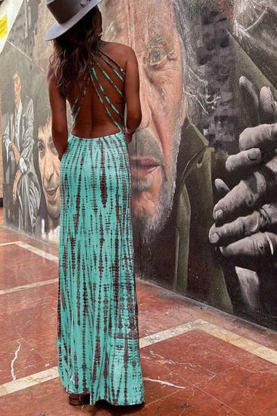 Arya | Boho Tie-Dye Maxi Dress