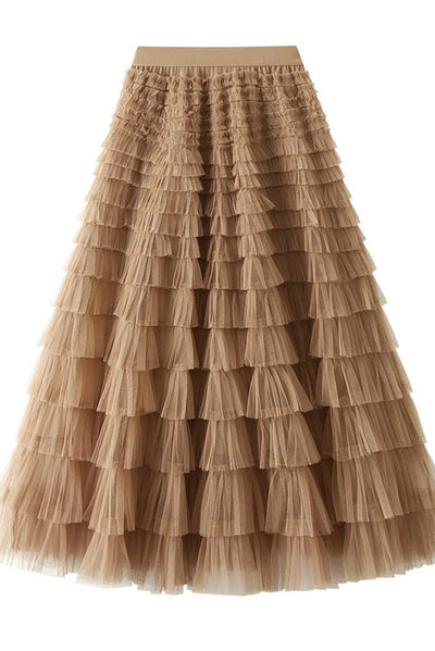 Blair | Tulle Maxi Skirt