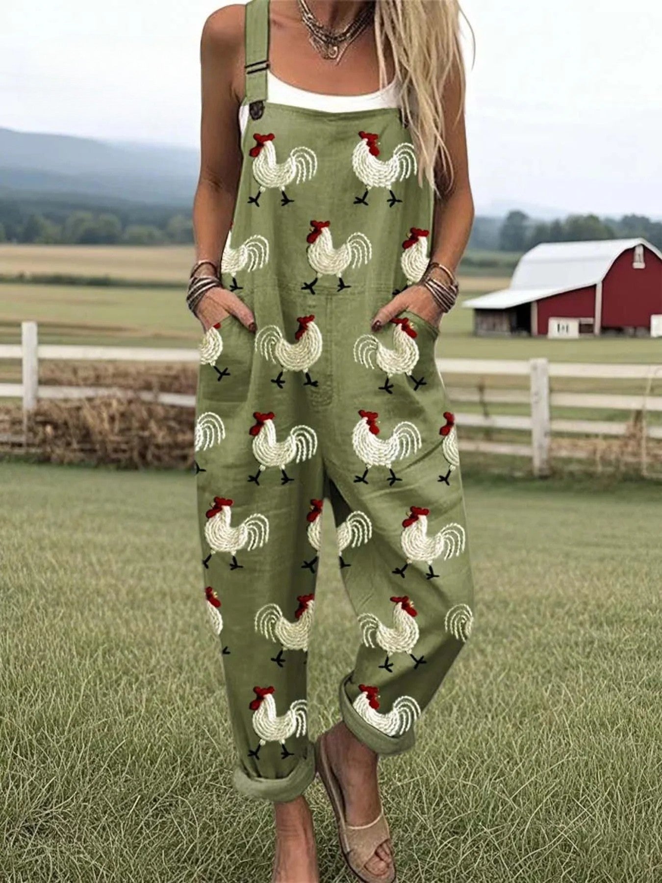 Gabriella | Chicken Print