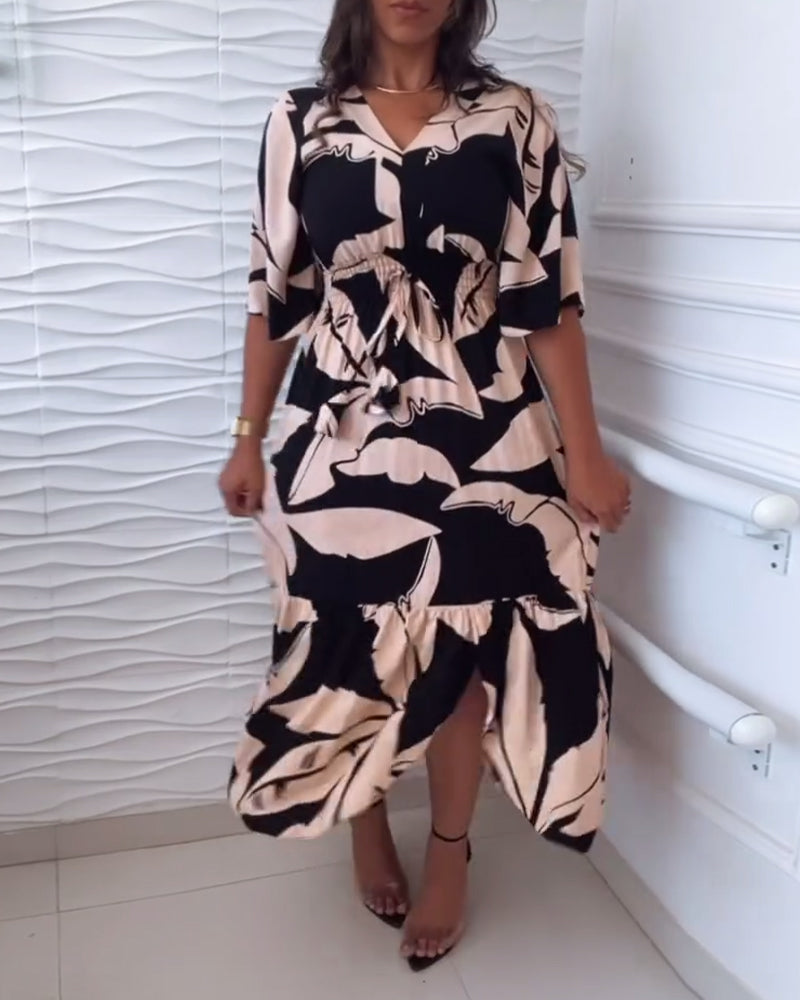 Elegant V-neck dress