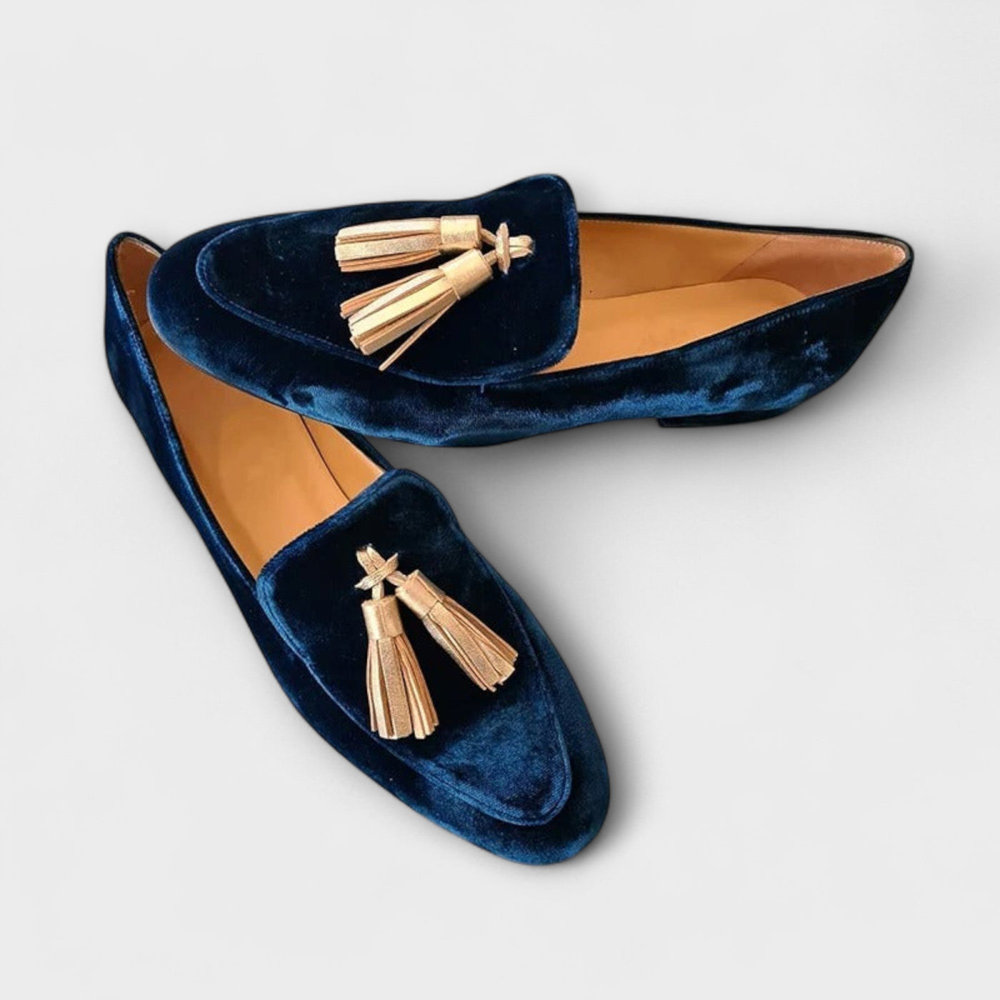 Varla™ | Velvet Tassel Loafers