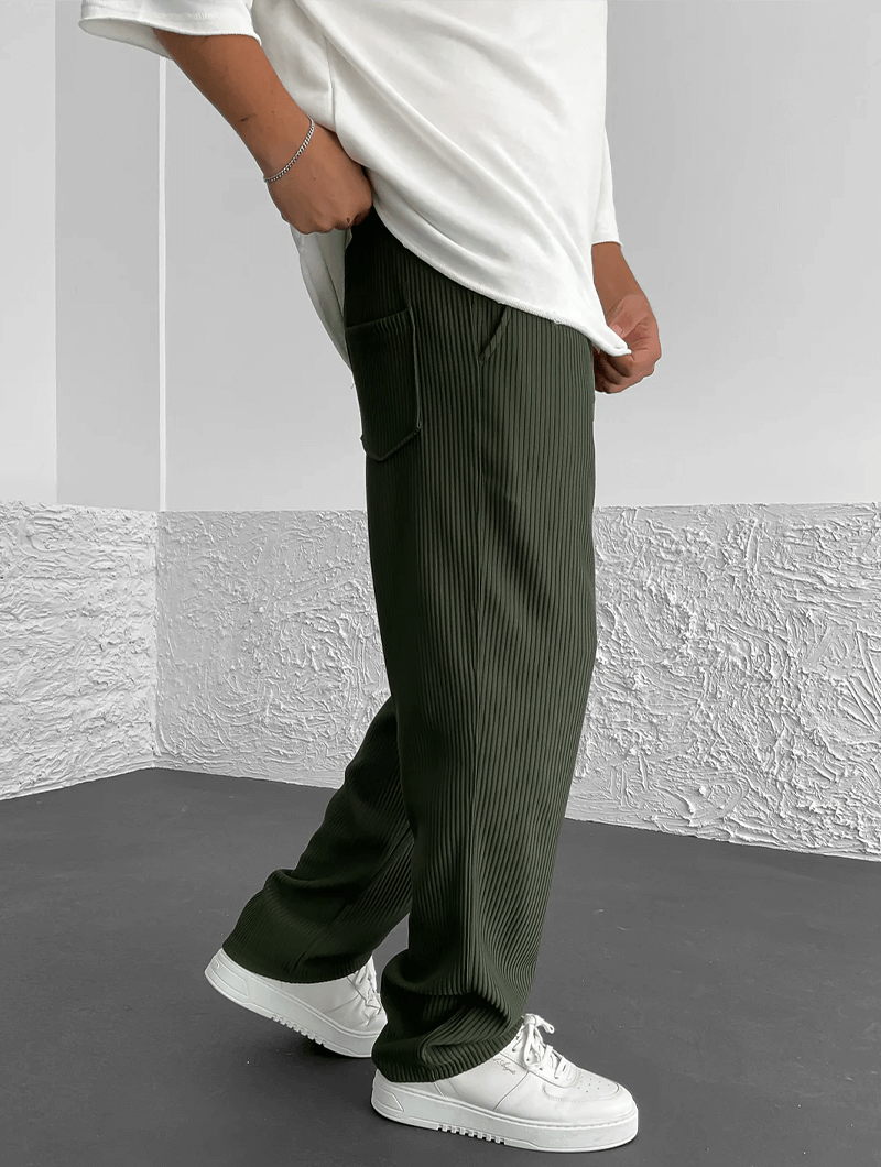 Mark Ribbed Trousers