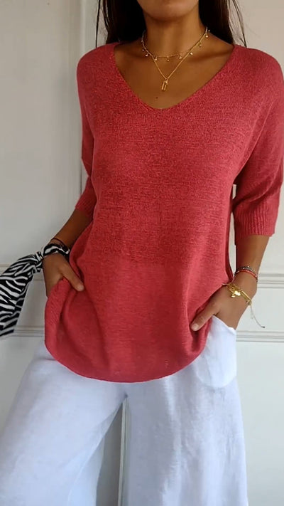 Phoebe | Loose Knit Top
