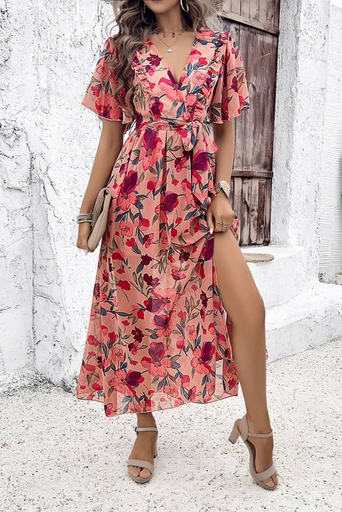 Floral Print Maxi