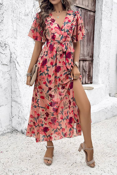 Floral Print Maxi