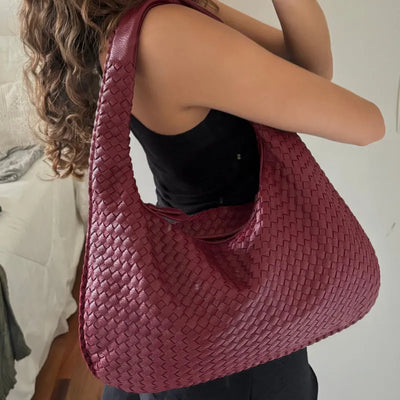 Woven Shoulder Bag
